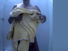 Pregnant woman caught in beach cabin