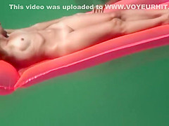 Nude tight body and shaved pussy nudist