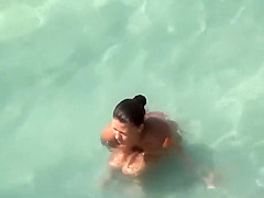 He couldn't resist her naked body