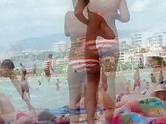 Juicy view between her thighs