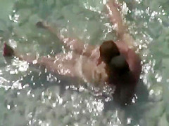 Sex in the water got caught by a voyeur