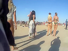 Hot ass day on the beach