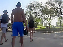 Hot ass day on the beach