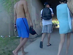 Hot ass day on the beach