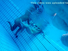 Voyeur films inside sauna swimming pool