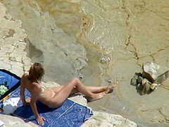 Reluctant beach sex