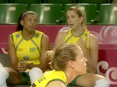 Hard fuck near the lake beach