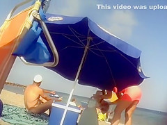 She is so sexy while floating in the sea