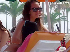 Sexy teens enjoying the summer