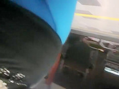 Towel covered them as they fuck