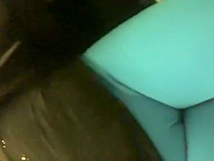 Towel covered them as they fuck