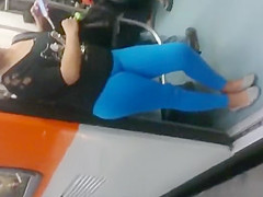 Towel covered them as they fuck