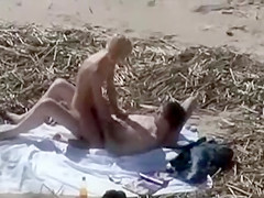 Zooming on nudist swingers fucking