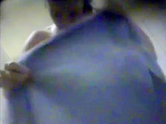 Mature woman in the changing room