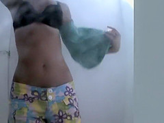 Trying to hide a beach fuck