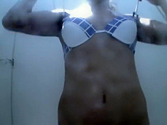 Trying to hide a beach fuck