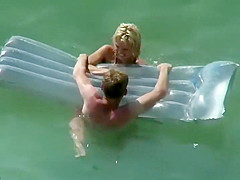 Cute girl gets fucked in the water