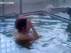 Sights from asian female pool