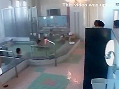 Sights from asian female pool