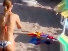 Bikiny on the beach