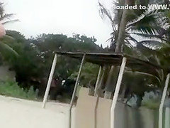 Beautiful ass on the beach