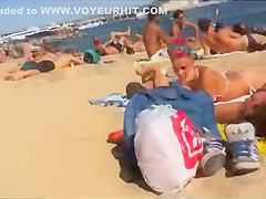 Beauty and the beast on the beach