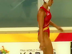 Superb asses of female waterpolo girls