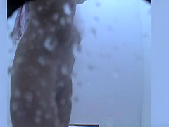 Tight body teen in beach cabin