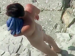 Nice butt of a beach girl