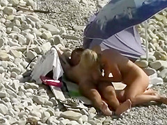 All kinds of lovely asses on beach