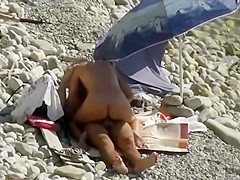 All kinds of lovely asses on beach