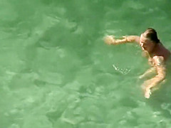 Attention whore milf on the beach