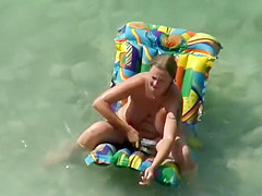 Attention whore milf on the beach