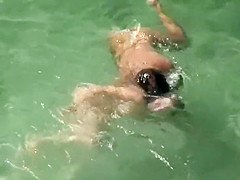 Attention whore milf on the beach