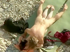 Voyeur caught them fuck on the beach