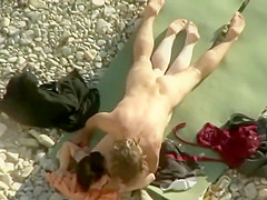 Voyeur caught them fuck on the beach