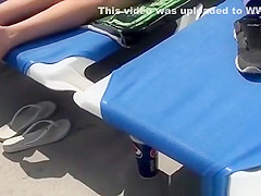Fine ass tanning