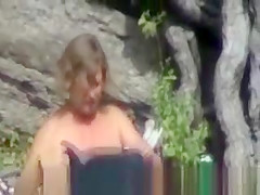 Mature nude beach changing