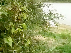 Posing for husband and for voyeur