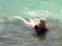 Dressed mature lady sucks her husband