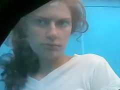 Close up of a shaved pussy and tan lines