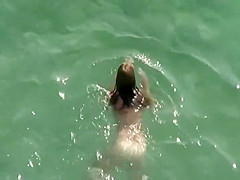 Mermaid caught a lucky fella