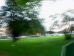 Gorgeous Blonde Getting Fingered On Public Bench