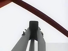 Wild Blonde Amateur Getting Finger Banged In Public