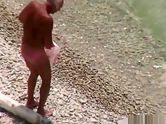 Handjob Given By Mature Wife On Public Beach