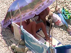 Handjob Given By Mature Wife On Public Beach