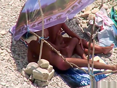 Handjob Given By Mature Wife On Public Beach