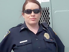 Hot Female Cops Catch A Peeping Tom With Their Asses