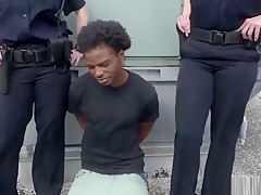 Hot Female Cops Catch A Peeping Tom With Their Asses