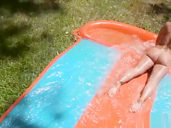 Jada's slippery asshole swallows huge dicks like a game